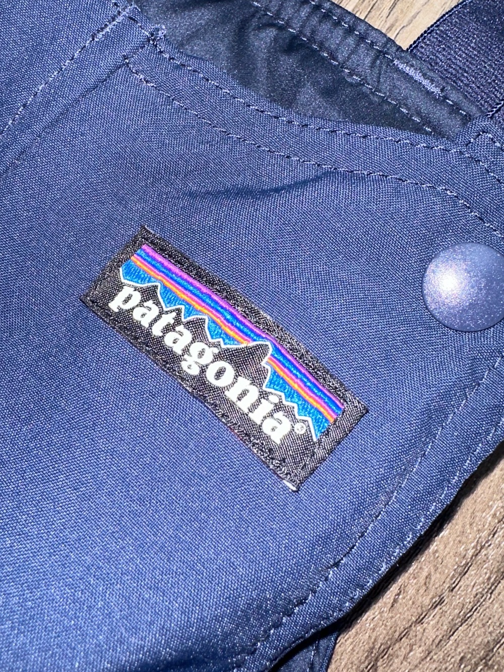 Patagonia Snow Bibs Kids 5T Navy Blue - Excellent Condition - Picture 2 of 14